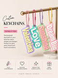 Custom Keychain – Personalized Party Favor